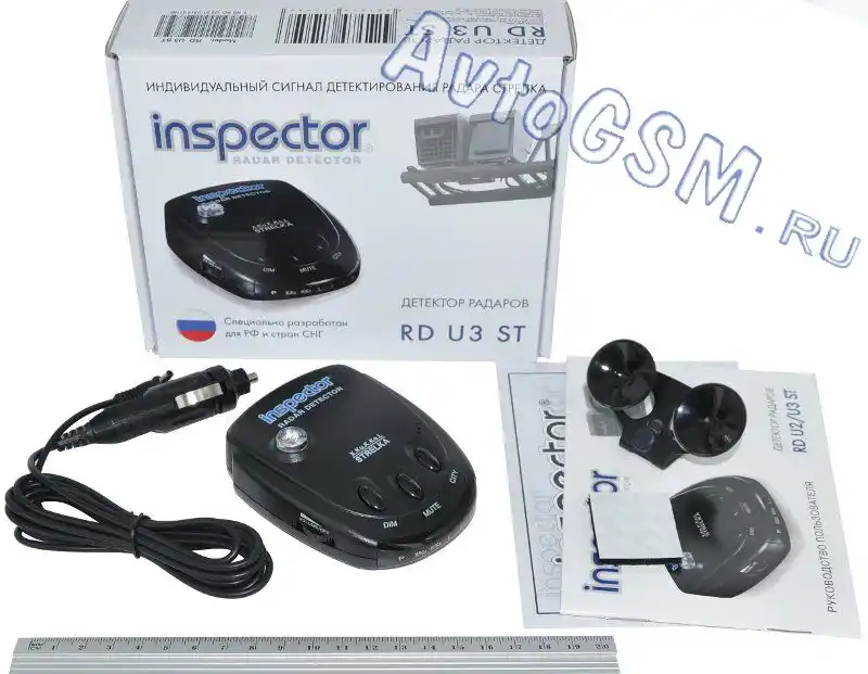Inspector Радар-детектор Inspector RD U3 ST от AvtoGSM.ru Inspector Радар-детектор Inspector RD U3 ST от AvtoGSM.ru
