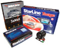 Антикризисный противоугонный комплект Starline GSM (Starline B6, Starline Messenger, замок капота Defen Time, сирена DS-530) (Внимание!!!! Суперцена!)