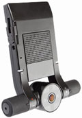 Автомобильный видеорегистратор PHANTOM VR-120 с двумя видеокамерами, GPS-модулем, циклической видеозаписью, датчиком столкновения, встроенным микрофоном