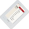 Электронная книга TeXet TB-500HD (белый корпус) с 5-дюймовым TFT-дисплеем, воспроизведением HD-видео и музыки, встроенным радио, диктофоном, динамиком, англо-русским словарем